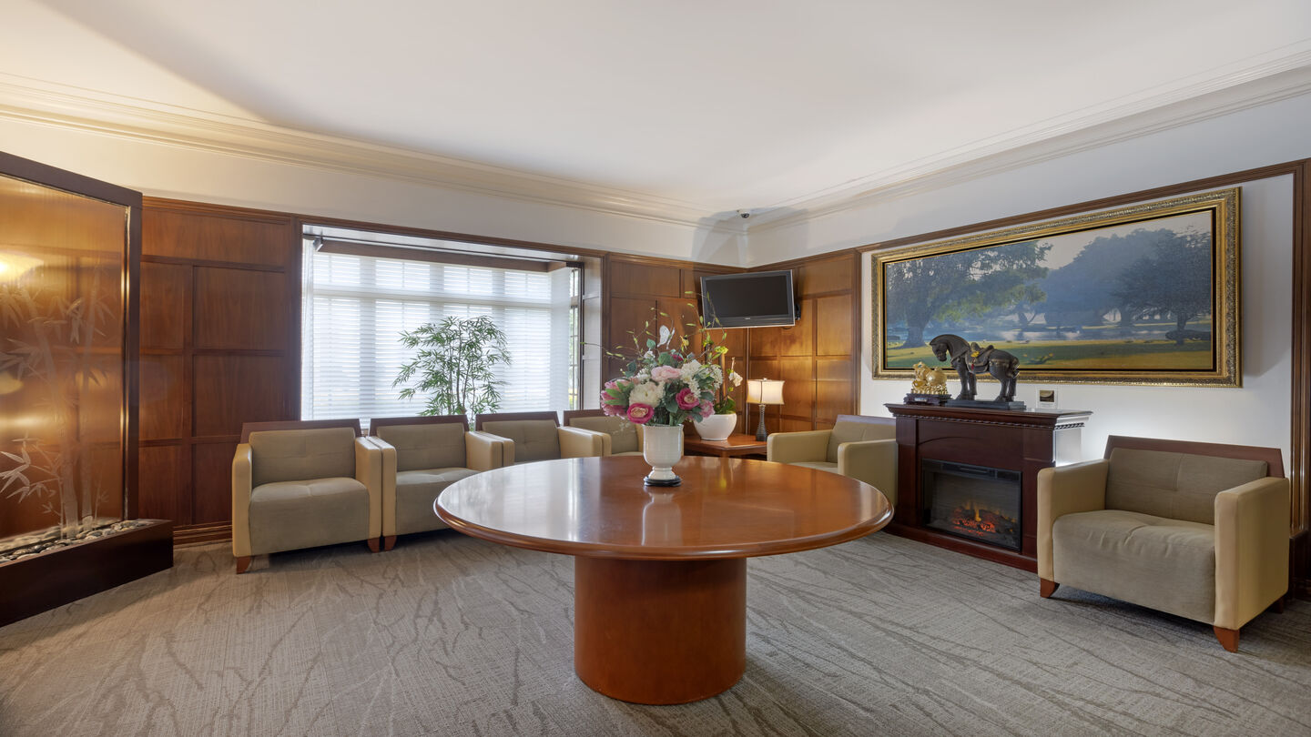 Lobby at Rose Hills Alhambra