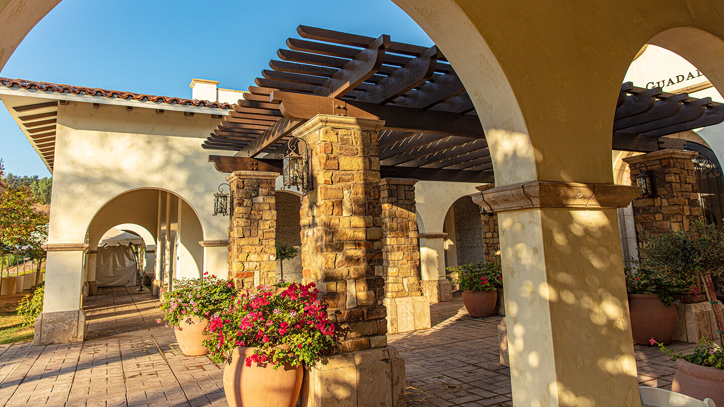 Exterior of Our Lady of Guadalupe Mausoleum